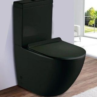 Унитаз CeramaLux 2166MB с бачком и сиденьем Микролифт